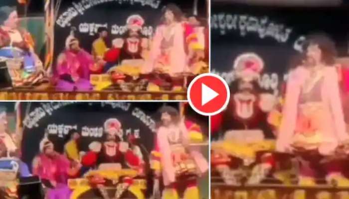  Srivalli Comedy Video: నాటకం మధ్యలో శ్రీవల్లి పాట.. నాటకం ఆపేసి స్టెప్పేసిన ఆర్టిస్ట్.. నవ్వులే నవ్వులు