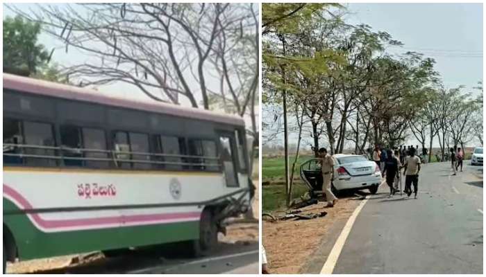  Kamareddy Road Accident: కామారెడ్డిలో ఘోర రోడ్డు ప్రమాదం.. ఐదుగురు అక్కడికక్కడే మృతి...
