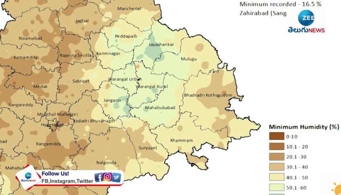 Days turn hotter as maximum temperature  across Telangana