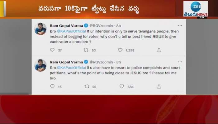 Ram Gopal Varma Tweets On KA Paul