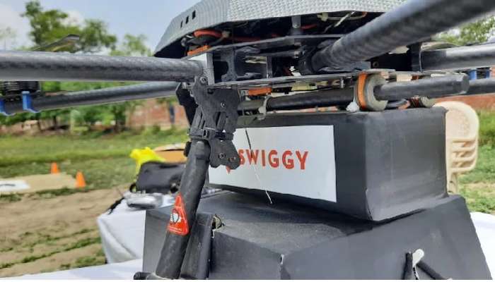 Swiggy Drone Services: స్విగ్గీ వినూత్న ప్రయోగం, ఫోన్ చేస్తే చాలు..ద్రోన్ ద్వారా డెలివరీ