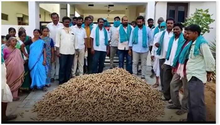 Turmeric Farmers Protest at Mp Arvind: ఎంపీ అరవింద్‌కు పసుపు రైతుల నిరసన సెగ
