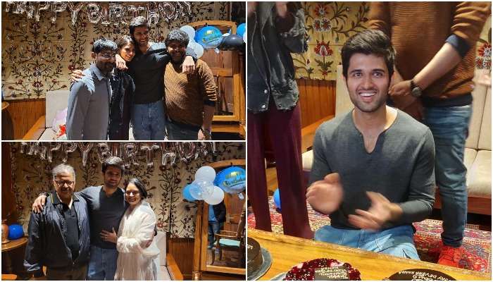 Happy Birthday Vijay Deverakonda: సమంత, పేరెంట్స్‌తో రౌడీ స్టార్ బర్త్ డే సెలబ్రేషన్స్...