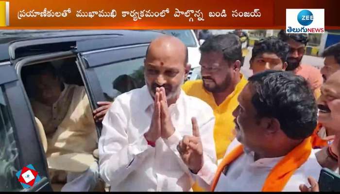 KCR wants to shut down TSRTC, says Bandi Sanjay