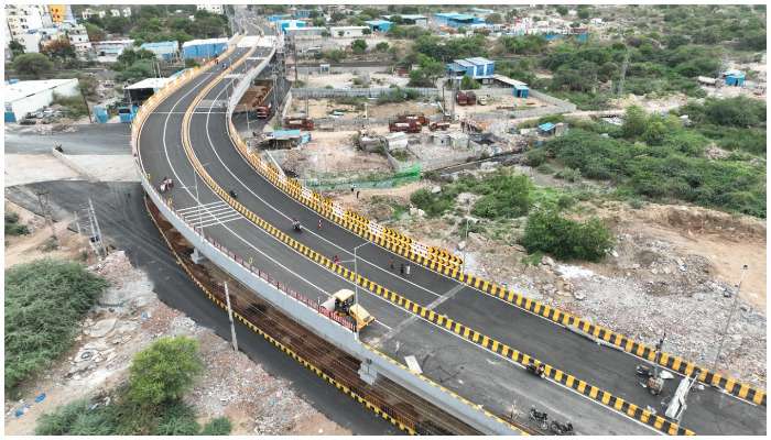 Khaitalapur Bridge: కూకట్‌పల్లి-హైటెక్ సిటీ మధ్య ఇకపై నో ట్రాఫిక్‌ జాం..అందుబాటులోకి మరో ఫ్లైఓవర్..!