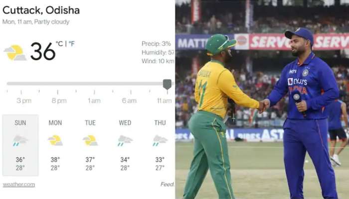 IND vs SA 2nd T20I: రెండో టీ20కి వ‌రుణుడి ముప్పు.. 50% వ‌ర్షం ప‌డే ఛాన్స్‌!