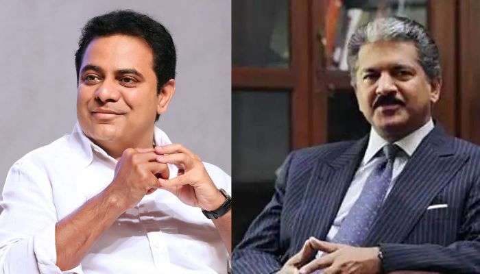 KTR Anand Mahindra Fun: నా బాధంతా మిమ్మల్ని టాలీవుడ్ ఎక్కడ లాగేసుకుంటోందననే.. కేటీఆర్‌పై ఆనంద్ మహీంద్రా ఫన్ పంచ్..