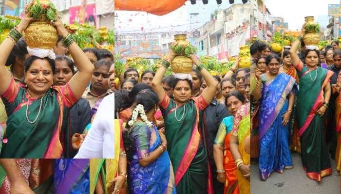 Bonalu Live Updates: అంగరంగ వైభవంగా ఉజ్జయిని మహంకాళి బోనాలు... బంగారు బోనమెత్తిన ఎమ్మెల్సీ కవిత  