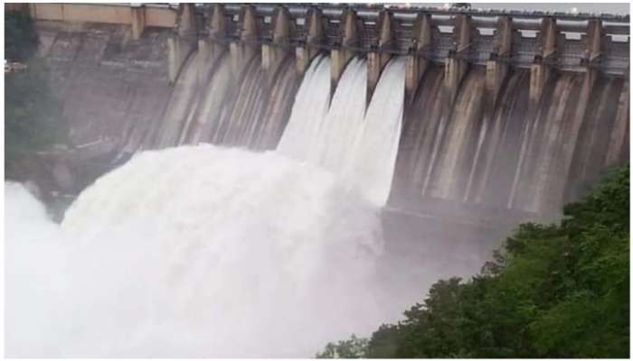 Srisailam Dam:జూలైలోనే నిండిన  శ్రీశైలం.. డ్యాం మూడు గేట్లు ఓపెన్.. పర్యాటకుల సందడి  