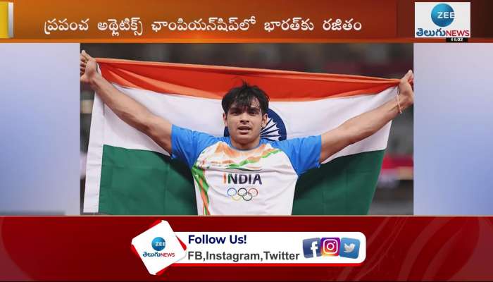 Neeraj Chopra bags silver to become 2nd Indian to win medal at World Athletics Championship