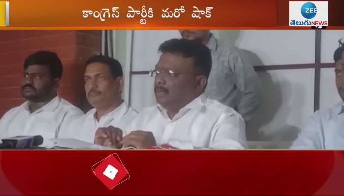 Dasoju Shravan said goodbye to the Congress party