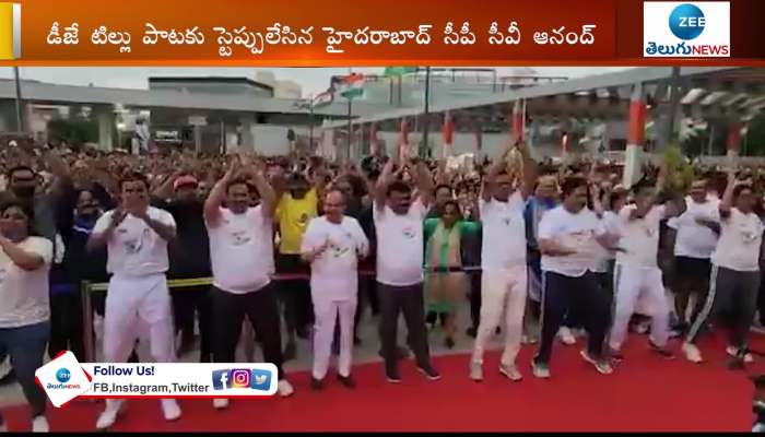 CV Anand dance on DJ TILLU title song