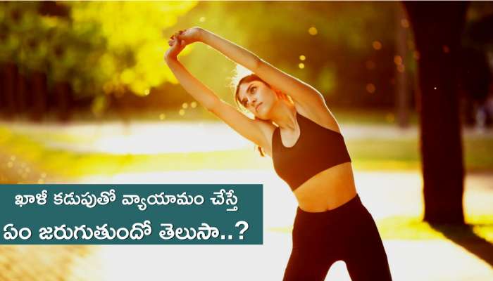 Empty Stomach Exercise: ఇలా ఖాళీ కడుపుతో వ్యాయామం చేస్తే చాలు.. మీరు అనుకున్నంతా బరువు తగ్గొచ్చు..!