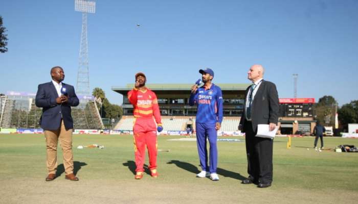 IND vs ZIM: టాస్ గెలిచి బౌలింగ్ ఎంచుకున్న భారత్.. చహర్ ఔట్! రెండు మార్పులతో బరిలోకి జింబాబ్వే 