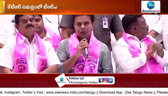 Dasoju Shravan joins TRS