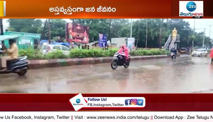 Heavy rains in Nellore