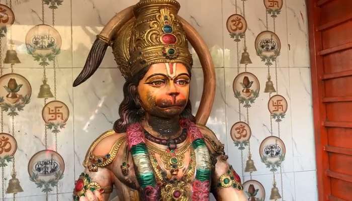 Lord Hanuman Idol: హనుమంతుడి విగ్రహానికి పెట్రోల్ పోసి నిప్పు.. పోలీసుల అదుపులో నిందితుడు