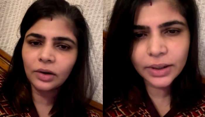 Singer Chinmayi Video : న్యూడ్ ఫోటో లీక్ చేస్తానంటూ బెదిరింపులు.. చిన్మయి వీడియో వైరల్