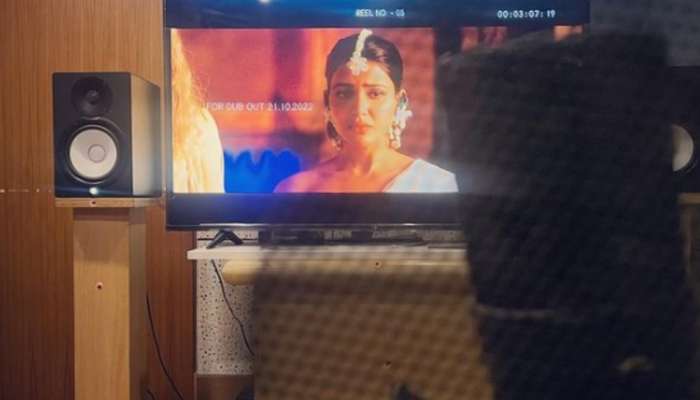 Samantha Shakuntalam Dubbbing : సమంత కష్టాలు అన్నీ ఇన్నీ కావు.. బెడ్డు మీద నుంచే డబ్బింగ్