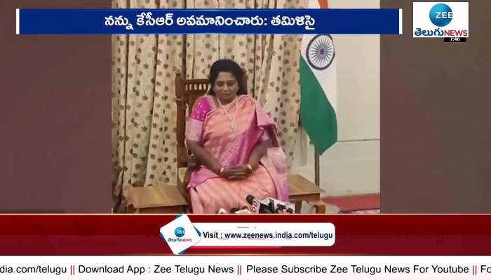 Governor Tamilisai countered CM KCR's comments
