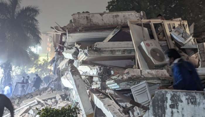 Lucknow Building Collapse: లక్నోలో ఘోర ప్రమాదం.. కుప్పకూలిన నాలుగు అంతస్తుల భవనం! 