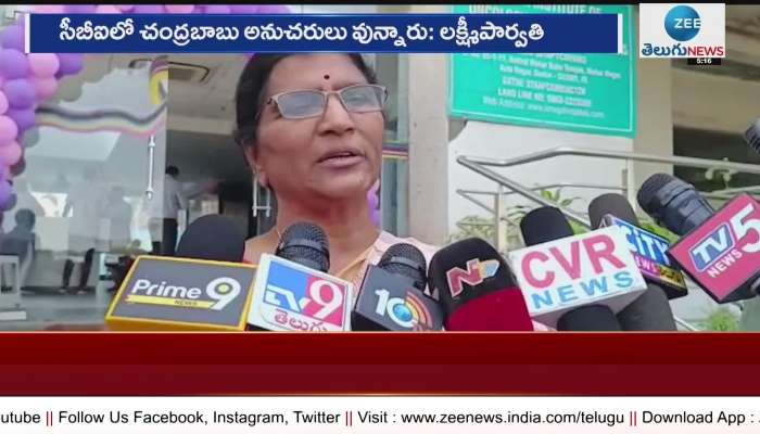Lakshmi Parvati's sensational comments on Viveka's murder case