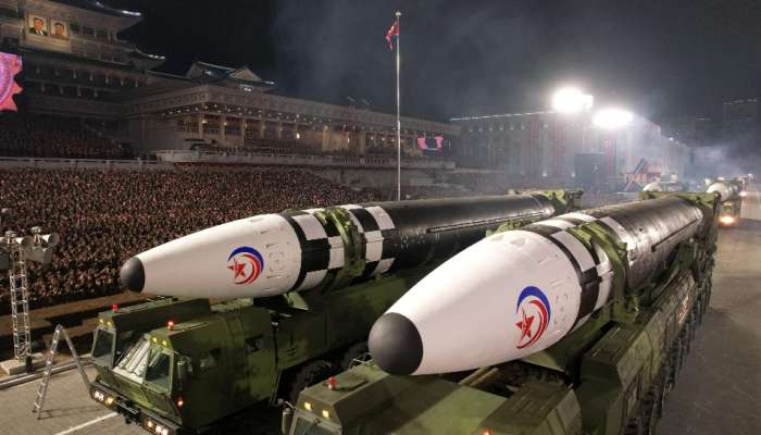 North Korea Military Parade: ఉత్తర కొరియాలో భారీ పరేడ్.. తొలిసారి అతిపెద్ద క్షిపణులు ప్రదర్శన