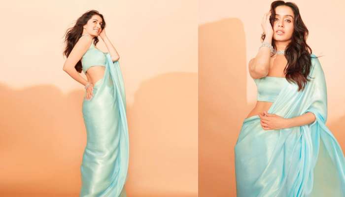 Shraddha Kapoor Pics: శారీలో శ్రద్ధా కపూర్.. ఎంత శ్రద్దగా అందాలు ఆరబోశారో! వైరల్ పిక్స్