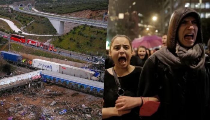 Greece train crash Update: 57కి చేరిన మృతుల సంఖ్య.. దేశవ్యాప్తంగా పెల్లుబికిన నిరసనలు..