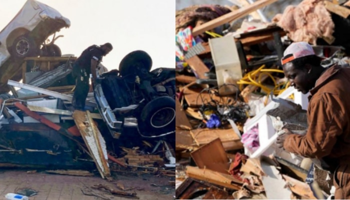US Tornado: అమెరికాలో టోర్నడో బీభత్సం.. 25 మంది మృతి, పలువురు గల్లంతు..
