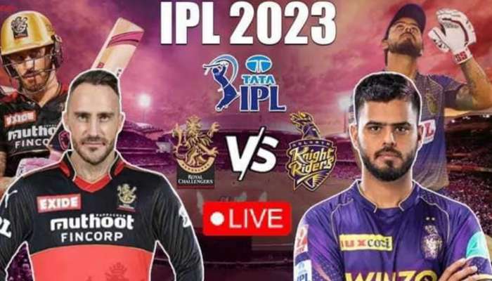 KKR vs RCB IPL 2023 9th Match Live Updates: చెలరేగిన కోల్‌కతా స్పిన్నర్లు.. బెంగళూరుకు ఘోర పరాభవం!