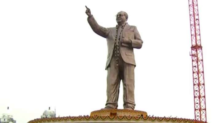 BR Ambedkar Statue: ఎవరో అడిగితే హైదరాబాద్‌ నడిబొడ్డున అంబేడ్కర్‌ విగ్రహం ఏర్పాటు చేయలేదు: సీఎం కేసీఆర్