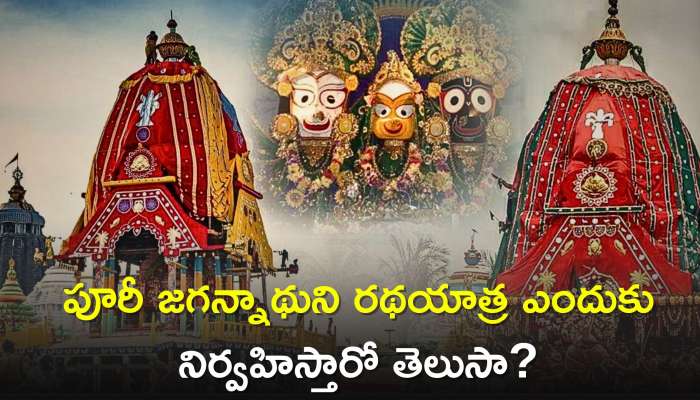 Jagannath Rath Yatra 2023: ప్రతి సంవత్సరం పూరీ జగన్నాథుని రథయాత్ర ఎందుకు నిర్వహిస్తారో తెలుసా..?