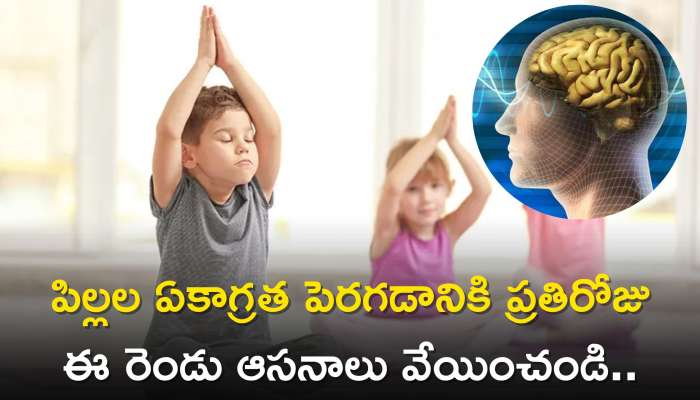 Memory Power Yoga: పిల్లల ఏకాగ్రత పెరగడానికి ప్రతిరోజు ఈ రెండు ఆసనాలు వేయించండి.. మెమరీ పవర్ కూడా బూస్ట్ అవుతుంది!