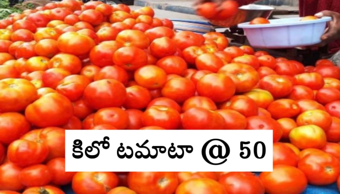 Tomato Price: ఏపీ ప్రజలకు భారీ  ఊరట.. కిలో టమాటా రూ. 50 లే..!
