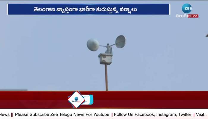  Heavy Rains: Indian Meteorological Department has issued red alert for Telangana