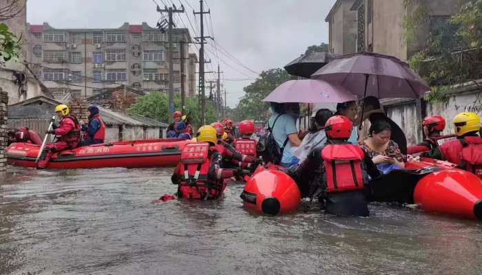 China Floods: చైనాను ముంచెత్తిన వరద.. 20 మంది మృతి