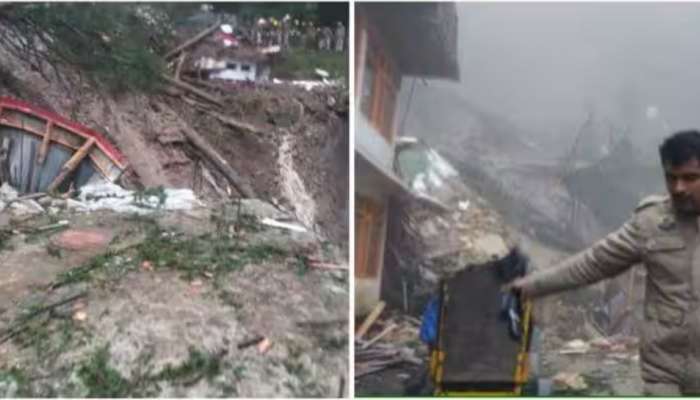 Himachal Pradesh Rains: శివాలయంపై విరిగిపడ్డ కొండచరియలు.. 9 మంది మృతి