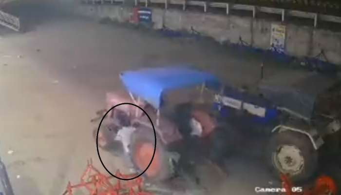 Tractor Thief Viral Video: వీడెవండి బాబు.. బాహుబలికి బాబాయ్‌లా ఉన్నాడే.. ట్రాక్టర్ దొంగతనం చేస్తుండగా షాకింగ్..!