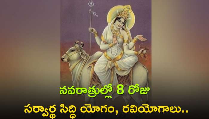 Navratri Day 8: నవరాత్రుల్లో 8 రోజు సర్వార్థ సిద్ధి యోగం, రవియోగాలు..ఇలా మహా గౌరీని పూజిస్తే జీవితాంతం లాభాలే లాభాలు..