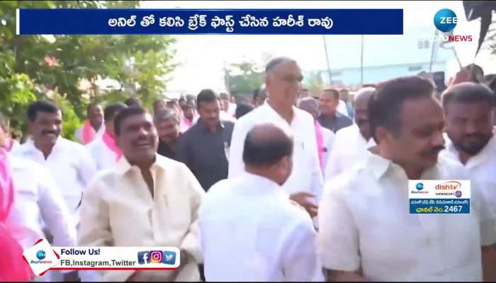 Harish Rao Brunch With Gali Anil Kumar 