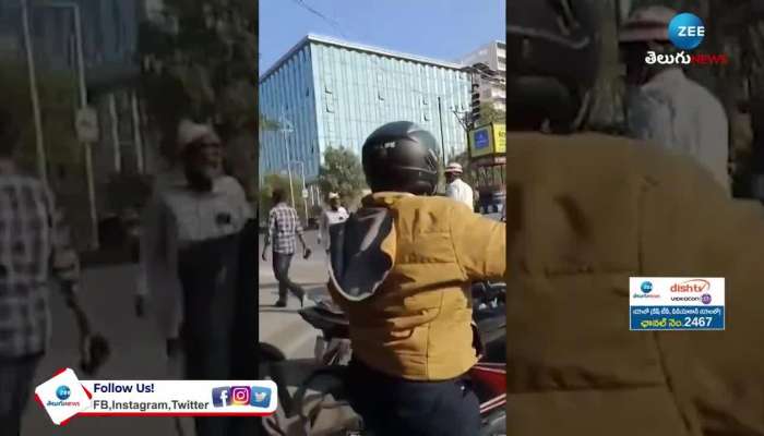  Telangana Traffic Police Behave Rude, Traffic police attack on auto driver