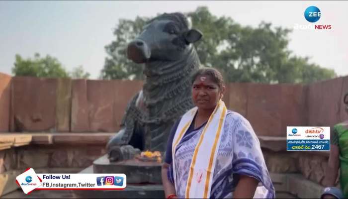 Seethakka Prayers at Ramappa Temple Mulugu District 