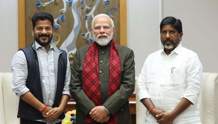 Revanth Reddy meet Modi: ప్రధాని మోదీతో భేటీ అయిన సీఎం రేవంత్ రెడ్డి, డిప్యూటీ సీఎం భట్టి విక్రమార్క