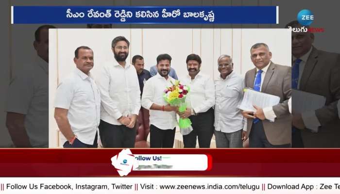 Hero Balakrishna Son In Law Meeting With Cm Revanth Reddy 