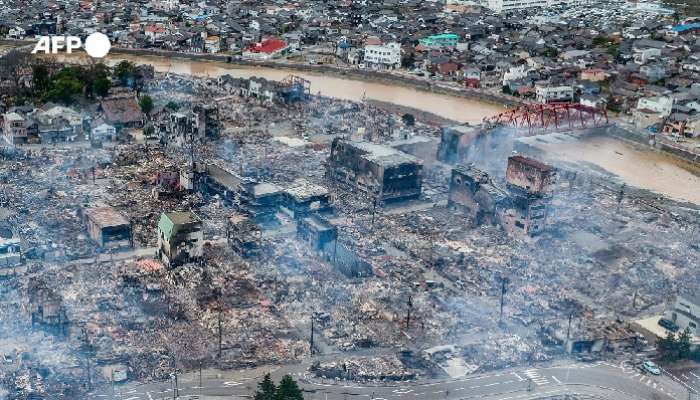 Japan Earthquake Updates: జపాన్ భూకంపంలో 57కు చేరిన మరణాలు, ఒళ్లు గగుర్పొడిచే వీడియోలు వైరల్