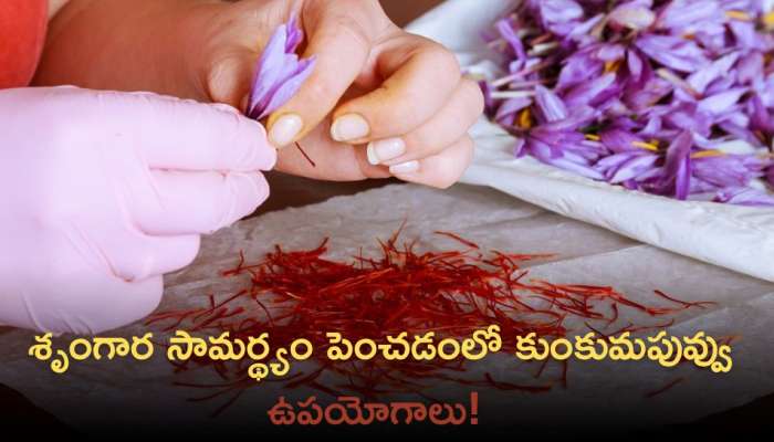 Saffron Benefits: శృంగార సామర్థ్యం పెంచడంలో కుంకుమపువ్వు ఉపయోగాలు!