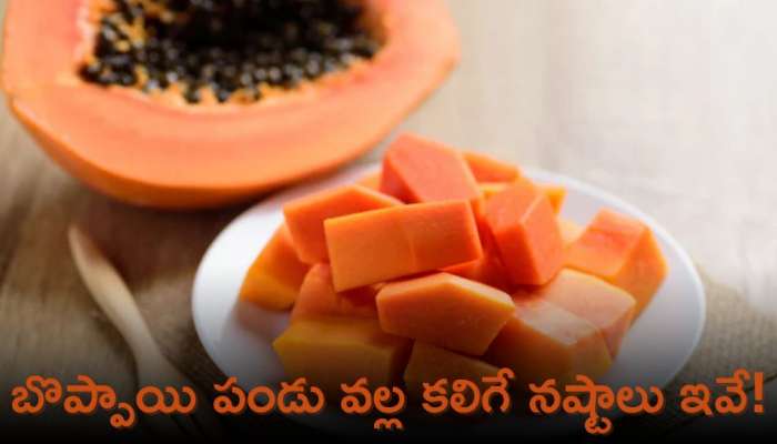 Papaya Fruit: బొప్పాయి పండు వల్ల కలిగే నష్టాలు ఇవే!