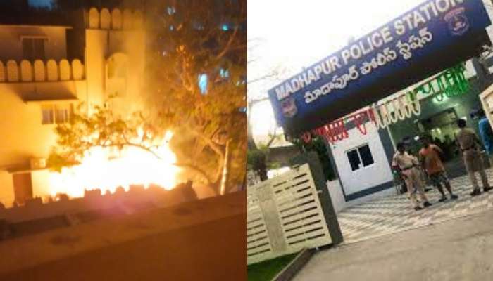 Madhapur Fire Accident మాదాపూర్‌ ఠాణాలో అగ్నిప్రమాదం.. &#039;రామందిరం&#039; సంబరాలే కారణమా?