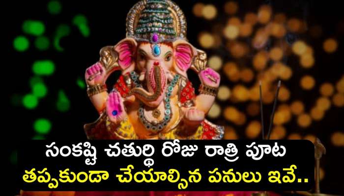 Sankashti Chaturthi 2024: సంక‌ష్టి చ‌తుర్థి రోజు రాత్రి పూట తప్పకుండా చేయాల్సిన పనులు ఇవే..